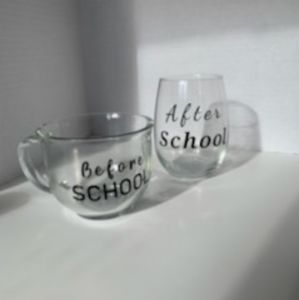 Glass cups